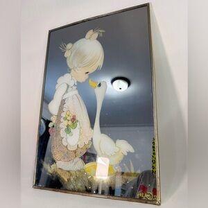 1990s Precious Moments large Mirror –  rare 18" x 12" collectible